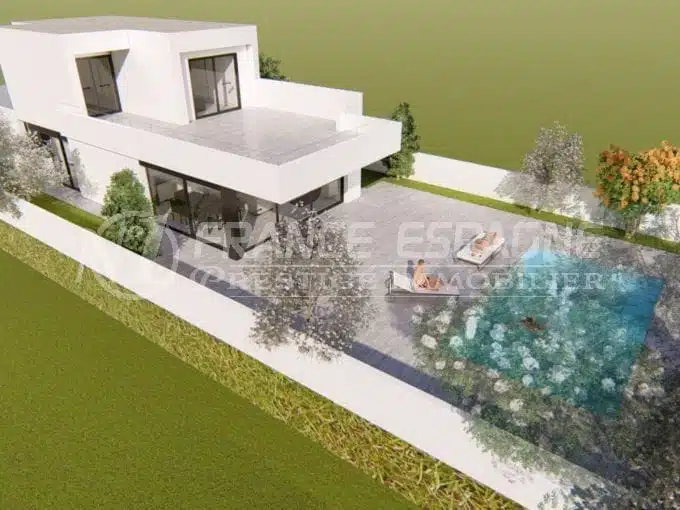 maison a vendre rosas, 4 pièces 177 m², construction neuve avec piscine et garage